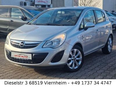 Gebraucht Opel Corsa Active 69 PS (50 kW) 2013 Silber Kleinwagen