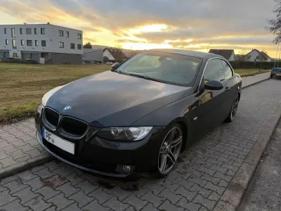 Gebraucht BMW 325 Cabriolet Sport Line 218 PS (160 kW) 2008 Schwarz Cabrio