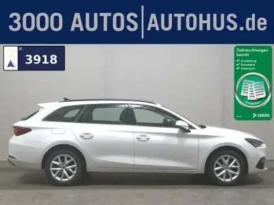 Usata Seat Leon Style 150 CV (110 kW) 2021 Bianco Station wagon