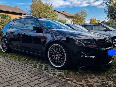 Gebraucht Skoda Octavia RS 184 PS (135 kW) 2014 Schwarz Kleinwagen