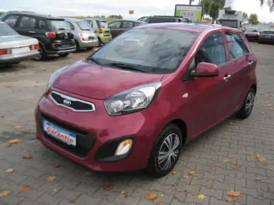 Gebraucht Kia Picanto Edition 7 69 PS (50 kW) 2015 Violett Kleinwagen