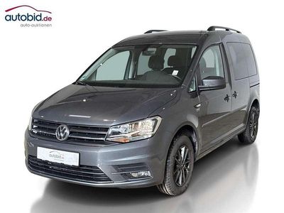 Gebraucht VW Caddy 102 PS (75 kW) 2019 Indiumgrau metallic Van / Kleinbus