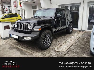 Gebraucht Jeep Wrangler Sahara 272 PS (200 kW) 2025 Schwarz (black clear coat) SUV