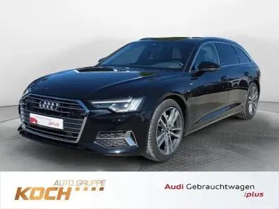 Gebraucht Audi A6 S-Line 205 PS (150 kW) 2022 Mythosschwarz metallic Kombi