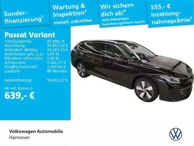Używany VW Passat Elegance 193 KM (141 kW) 2025 Czarny Kombi