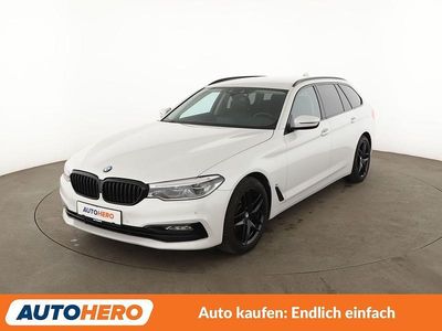 Gebraucht BMW 520 Sport Line 190 PS (139 kW) 2017 Weiß Kombi