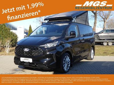 Neu Ford Tourneo Custom Nugget 170 PS (125 kW) 2025 Agate black metallic Van