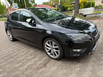 Brugt Seat Leon FR 184 HK (135 kW) 2014 Sort Sedan