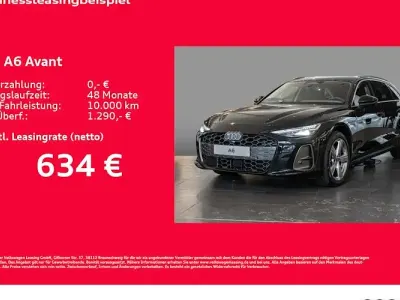 Ny Audi A6 Advanced Plus 204 HK (150 kW) 2025 Sort Stationcar