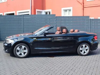 Occasion BMW 118 Cabriolet Efficient Dynamics 143 ch (105 kW) 2012 Noir Cabriolet