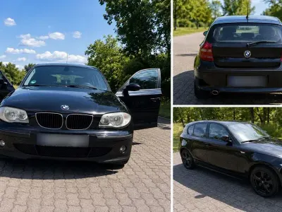 Gebraucht BMW 116 Sport Line 122 PS (89 kW) 2005 Schwarz Kleinwagen