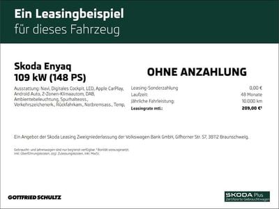 Usata Skoda Enyaq iV 108 kW (148 CV) 2023 Blu SUV