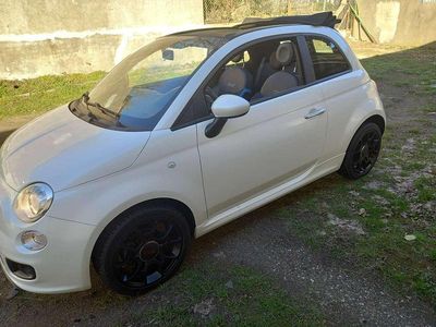 Gebraucht Fiat 500C 69 PS (50 kW) 2014 Weiß Cabrio