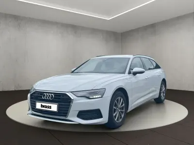 Gebraucht Audi A6 Design 204 PS (150 kW) 2020 2y gletscherweiß metallic Kombi