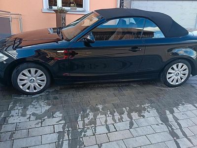 Usata BMW 118 Cabriolet 143 CV (105 kW) 2009 Nero Cabrio