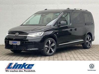 Neu VW Caddy Maxi Style 122 PS (89 kW) 2025 Schwarz Van / Kleinbus