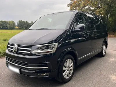 Gebraucht VW Multivan Highline 150 PS (110 kW) 2019 Schwarz Van / Kleinbus