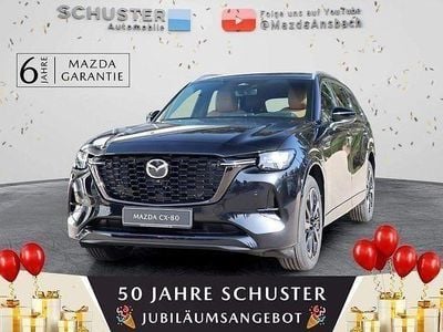 Neu Mazda CX-80 Homura-Line 254 PS (186 kW) 2026 Schwarz SUV