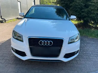 Brugt Audi A3 Cabriolet S-Line 105 HK (77 kW) 2011 Hvid Cabriolet