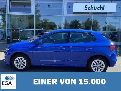 Gebraucht Skoda Fabia 80 PS (58 kW) 2023 Blau Kleinwagen