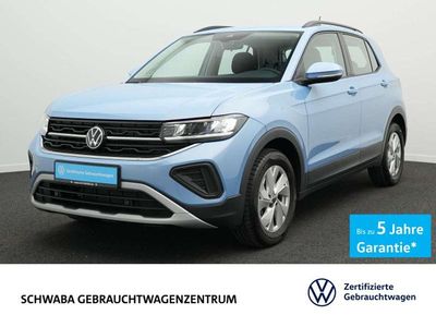 Gebraucht VW T-Cross Life 95 PS (69 kW) 2025 Blau SUV