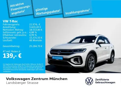 Gebraucht VW T-Roc R-line 110 PS (80 kW) 2024 Grau SUV