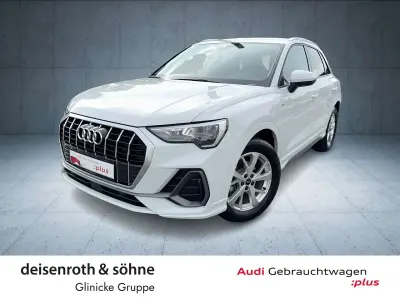 Neu Audi Q3 S-Line 150 PS (110 kW) 2025 Gletscherweiß metallic SUV