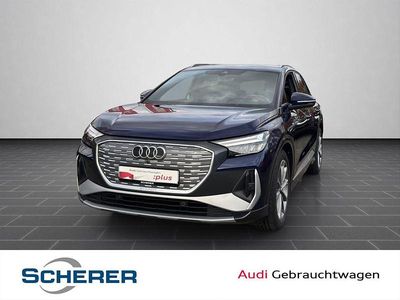 Navarrablau metallic Gebraucht 2022 Audi Q4 e-tron Ambiente SUV | 33.200 € (Guter Preis)