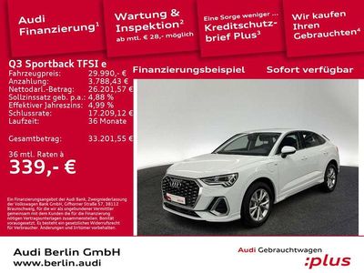 Gebraucht Audi Q3 S-Line 245 PS (180 kW) 2022 Gletscherweiß metallic SUV