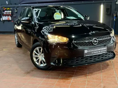 Gebraucht Opel Corsa Edition 75 PS (55 kW) 2021 Diamant schwarz/karbon schwarz Kleinwagen