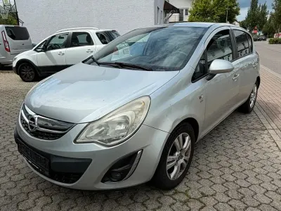 Gebraucht Opel Corsa Satellite 75 PS (55 kW) 2011 Silber Kleinwagen