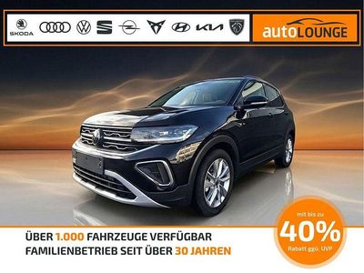 Neu VW T-Cross Life 150 PS (110 kW) 2025 Schwarz SUV