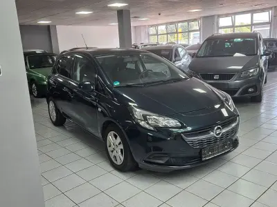 Gebraucht Opel Corsa Edition 90 PS (66 kW) 2015 Grün Kleinwagen