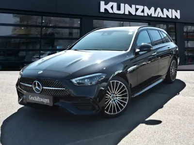 Gebraucht Mercedes C300 AMG 265 PS (194 kW) 2026 Obsidianschwarz metallic Kombi