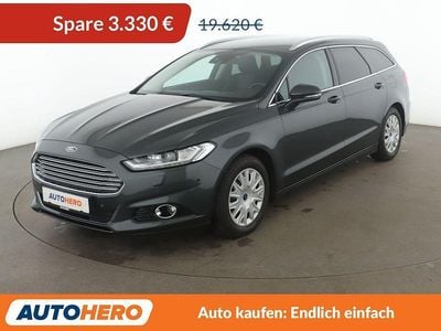 Grün Gebraucht 2018 Ford Mondeo Titanium Kombi | 16.290 € (Fairer Preis)