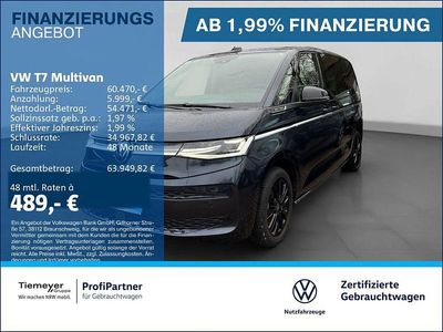 Gebraucht VW Multivan Style 245 PS (180 kW) 2025 Starlight blue metallic Van