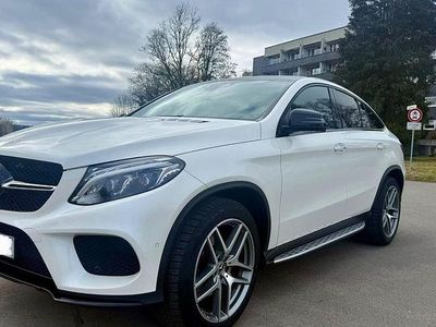 Gebraucht Mercedes GLE350 AMG line 258 PS (189 kW) 2019 Weiß Coupé