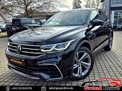 Gebraucht VW Tiguan R-line 150 PS (110 kW) 2021 Schwarz SUV