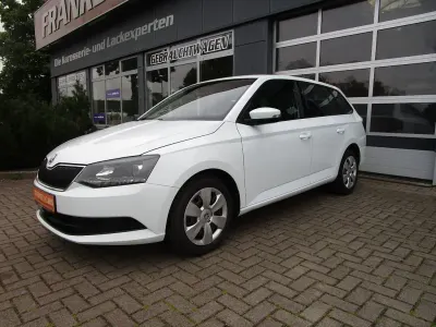 Gebraucht Skoda Fabia Ambition 90 PS (66 kW) 2016 Weiß Kombi