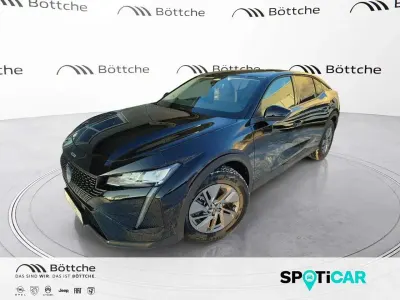 Neu Peugeot 408 Allure 136 PS (100 kW) 2025 Lackierung schwarz perla nera/typ aussenverkleidung metalliclackierung SUV