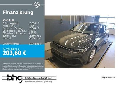 Gebraucht VW Golf VIII R-line 131 PS (96 kW) 2024 Uranograu Limousine