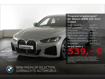 Gebraucht BMW 420 M Sport 188 PS (138 kW) 2025 Grau Coupé