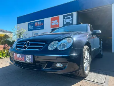 Używany Mercedes CLK200 184 KM (135 kW) 2008 Czarny Kabriolet