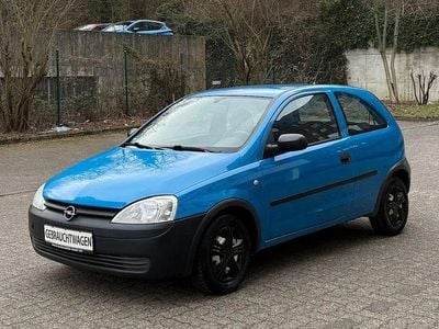 Gebraucht Opel Corsa 58 PS (42 kW) 2001 Blau Kleinwagen