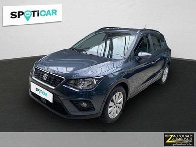 Gebraucht Seat Arona Beats 110 PS (80 kW) 2021 "magnetic tech" (grau) SUV