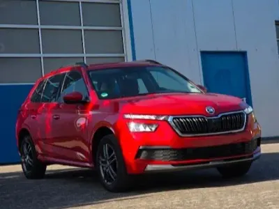 Gebraucht Skoda Kamiq Ambition 110 PS (80 kW) 2021 Rot SUV