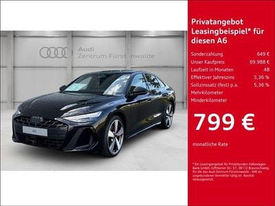 Neu Audi A6 Ambiente 204 PS (150 kW) 2025 Schwarz Limousine