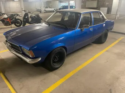 Gebraucht Opel Rekord 90 PS (66 kW) 1976 Blau Coupé