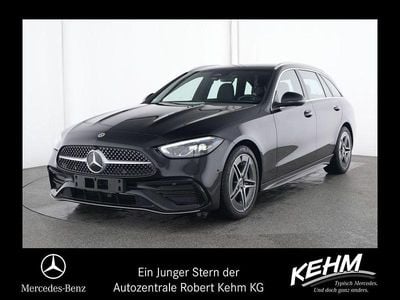 Schwarz Gebraucht 2024 Mercedes C220 AMG Limousine | 44.990 € (Teuer)