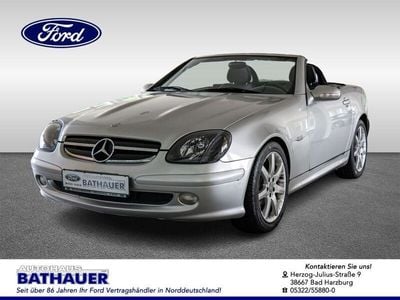Gebraucht Mercedes SLK200 Edition 163 PS (119 kW) 2003 Silber Cabrio